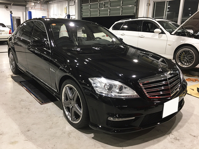 ベンツS63AMG・エンジン＆ミッションマウント交換 | トップランク