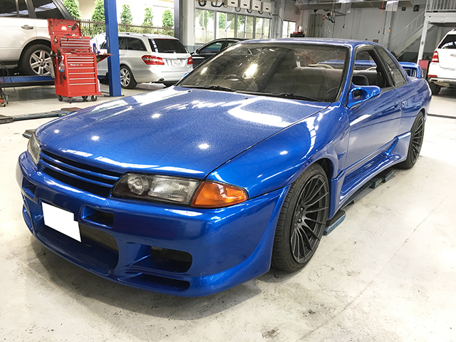 32GT-R デフマウントブッシュ交換 | トップランクオートテクニカル