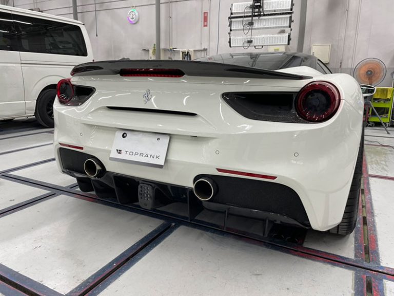 Ferrari フェラーリ 488 リアバンパー用リアディフューザー スポイラー