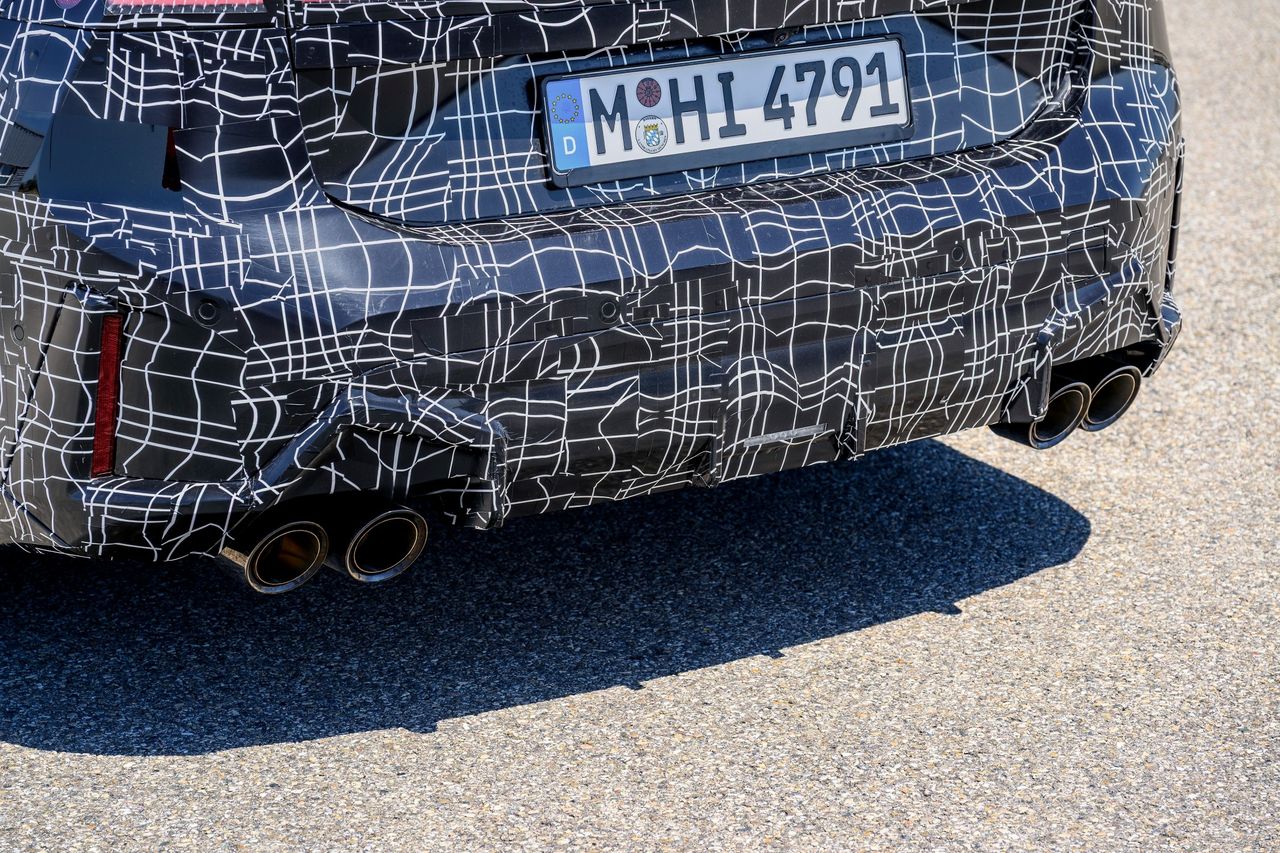 次期BMW 3シリーズ プロトタイプ 06