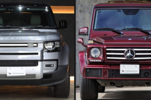 G550 vs ディフェンダー110！好みの分かれる2台を比較