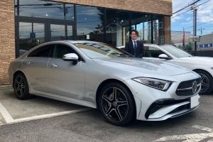 24y M・ベンツ CLS220d スポーツ ブリリアントシルバ...