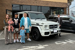 17y メルセデスAMG G63 デジーノミスティックホワイト