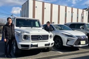 23y M･ベンツ G400d オパリスホワイトメタリック