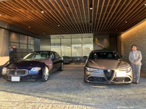 18y テスラ モデルX 75D ディープブルーメタリック