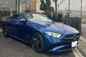 22y M･ベンツ CLS220d スポーツ スペクトラルブルー...