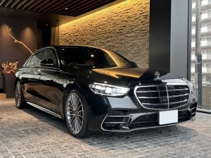22y M･ベンツ S580 4Matic ロング オブシディア...