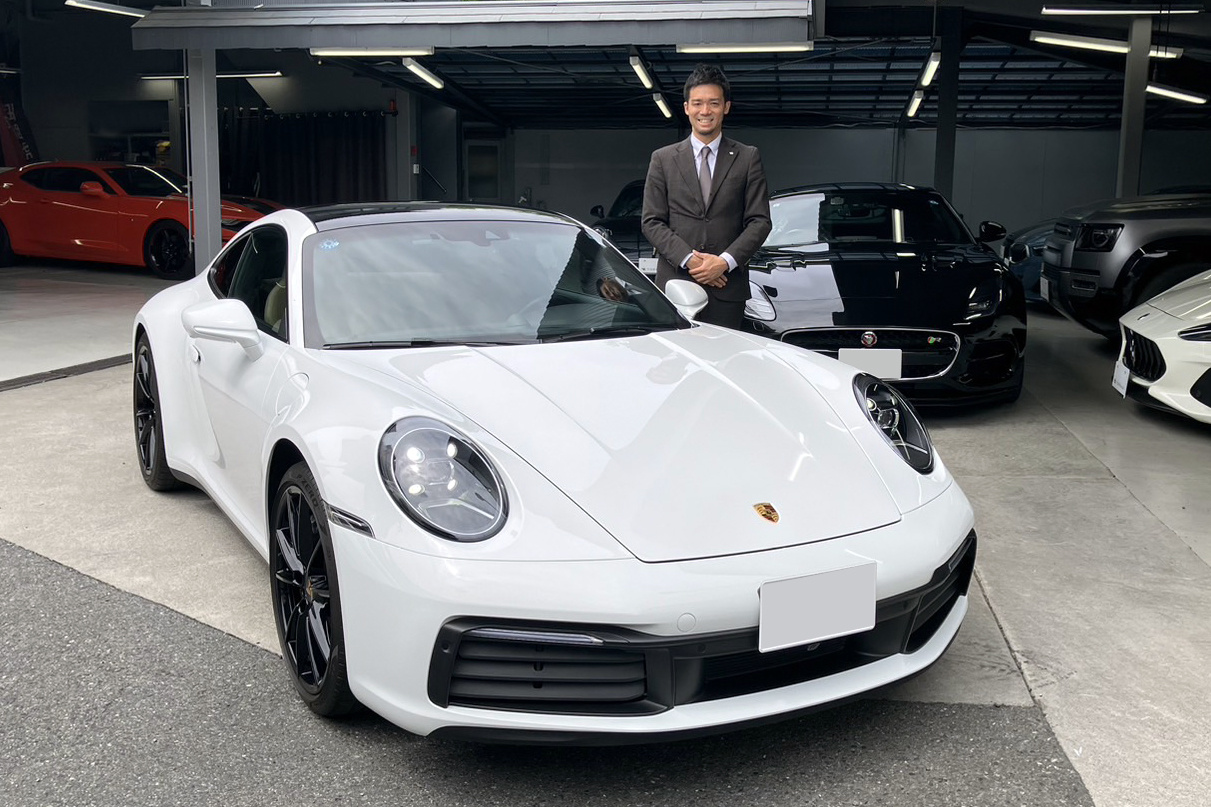 16y ポルシェ 718ボクスター S PDK ホワイト