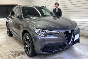 20y アルファロメオ ステルヴィオ Q4 2.0 ターボ スポ...