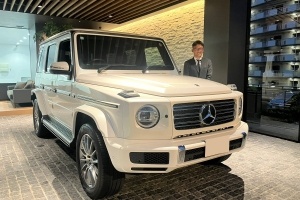 21y M・ベンツ G400d AMGライン ダイヤモンドホワイト