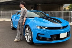 23y シボレー カマロ LT RS ラピッドブルーエディション...