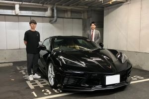 23y シボレー コルベット 2LT ブラック