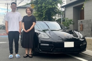 18y ポルシェ パナメーラ ジェットブラック