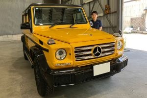 18y M・ベンツ Gクラス G350d イエローストーン