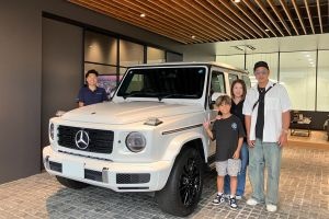 23y メルセデスベンツ G400d AMGライン オパリスホワ...