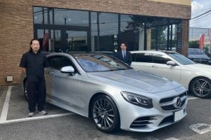 16y M･ベンツ S550 クーペ イリジウムシルバーメタリック