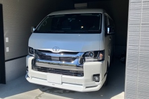 26y トヨタ ハイエース ワゴン GL 4WD プラチナホワイ...