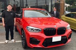 21y BMW X4 M コンペデション トロントレッド