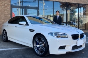 15y BMW M5 アルピンホワイト