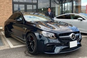 18y メルセデスAMG E63S 4MATIC+ カライトグリ...