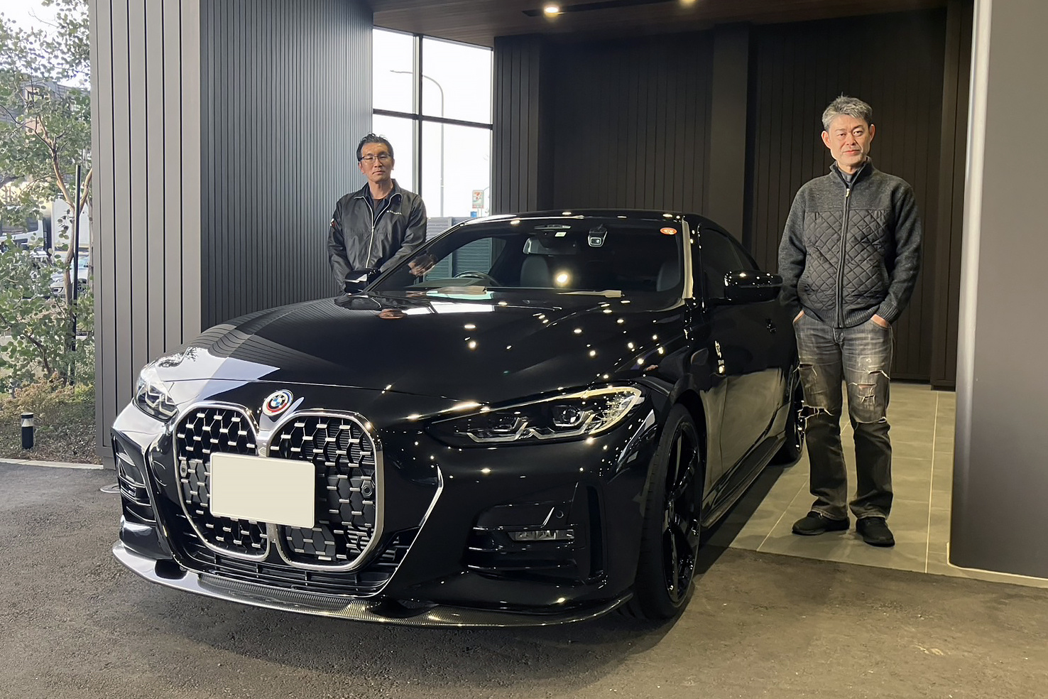 23y BMW 420iクーペ Mスポーツ ブラックサファイア