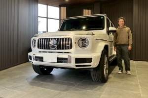 22y M・ベンツ G400d AMGライン オパリスホワイト