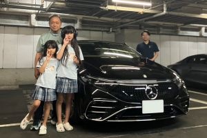 22y M・ベンツ EQS450 ＋ オブシディアンブラック