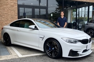 15y BMW M4 アルピンホワイト