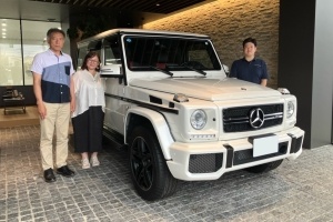 17y メルセデスAMG G63 デジーノミスティックホワイト