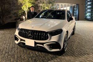 25y M・ベンツ GLC43 4マチック クーペ オパリスホワ...