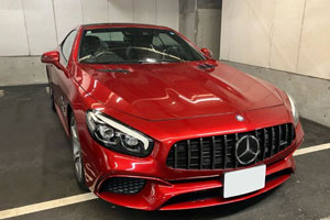 16y M･ベンツ SL400 ヒヤシンスレッドメタリック