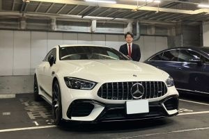23y M・ベンツ S400d 4MATIC ダイヤモンドホワイ...