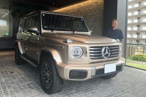25y M･ベンツ G450d ISG搭載モデル トラバーチンベ...