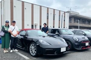 17y ポルシェ 718ボクスター スポーツクロノPKG ブラック