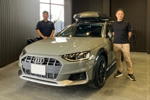 21y アウディ A4オールロード クワトロ クロノスグレー