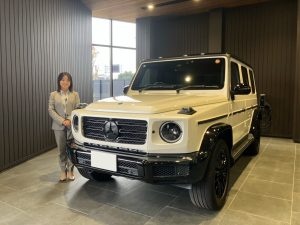 22y メルセデス・AMG G63 オパリスホワイト ステルスフ...