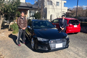 17y アウディ S4アバント ミトスブラックメタリック