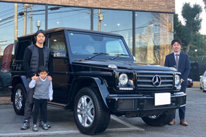 17y M・ベンツ G350d オブシディアンブラック