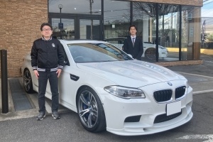 16y BMW M5 後期モデル アルピンホワイト