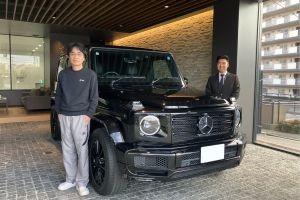 23y メルセデスベンツ G400d オブシディアンブラック