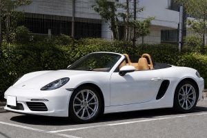 17y ポルシェ 718ボクスター PDK ホワイト