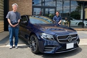 18y メルセデスAMG E43 4MATIC カバンサイトブル...