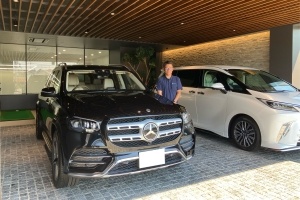 21y M・ベンツ GLS400d ４MATIC オブシディアン...