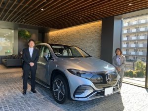 24y M･ベンツ EQS450 4マチック SUV ハイテック...