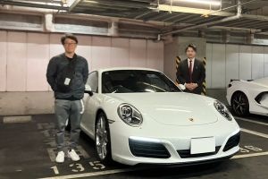 17y ポルシェ 911カレラ PDK キャララホワイトメタリック