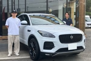 21y ジャガー E-PACE S P200 ユーロンホワイトメ...