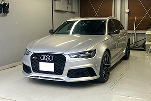 16y アウディ RS6アバント クワトロ プリズムシルバー
