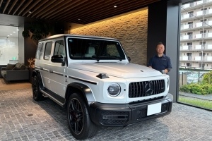 23y メルセデスAMG G63 エディションマグノホワイト マ...