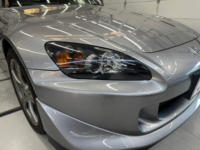 HONDA S2000｜ヘッドライトリペア ウレタンクリア塗装  