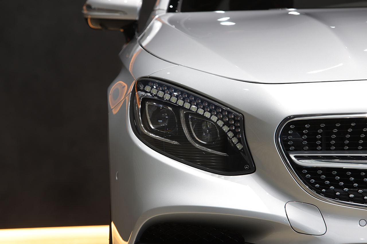 メルセデスベンツS550ヘッドライトW222AMG Mercedes-Benz ベンツ Sクラス W222 前期用 後期ルック ヘッド